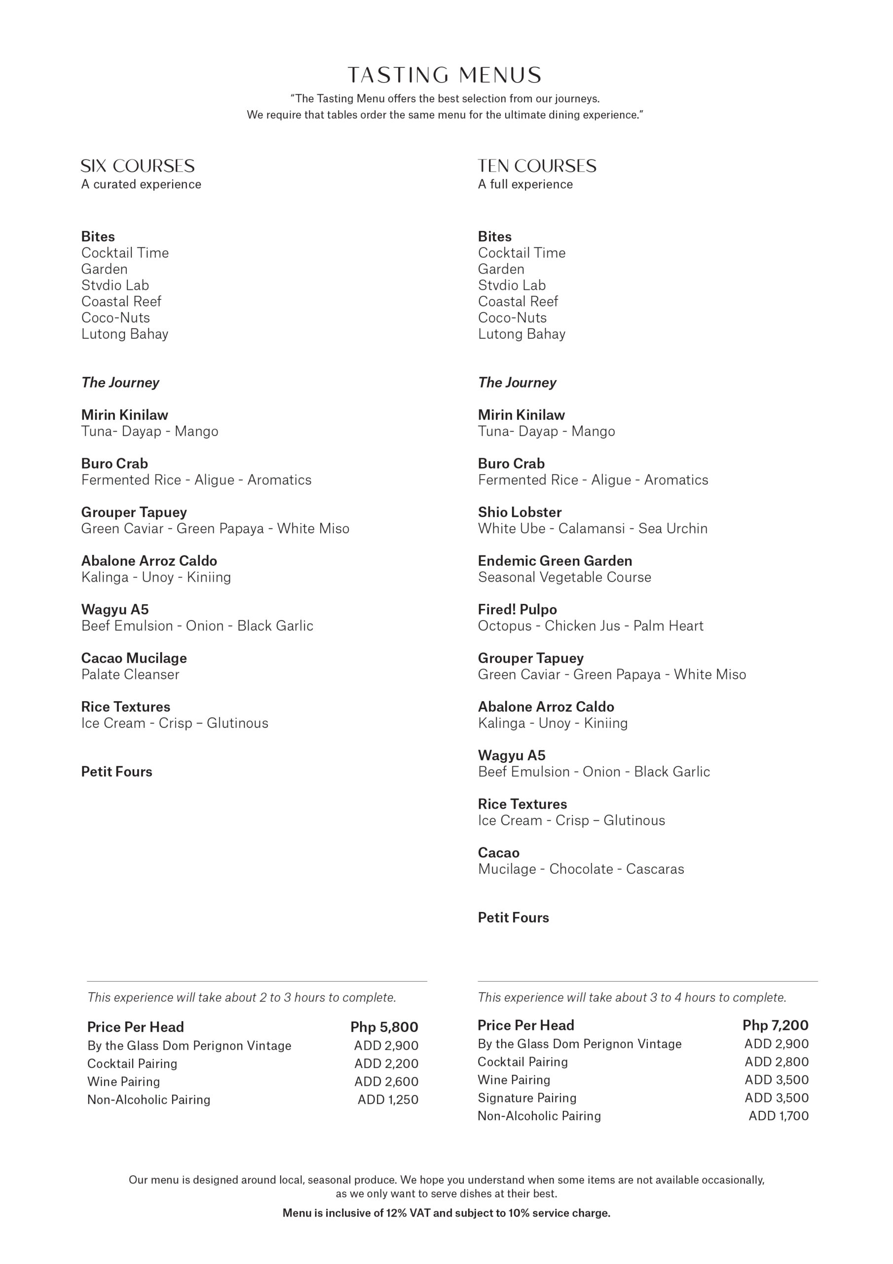 Menu Gebe Menus – Gallery By Chele